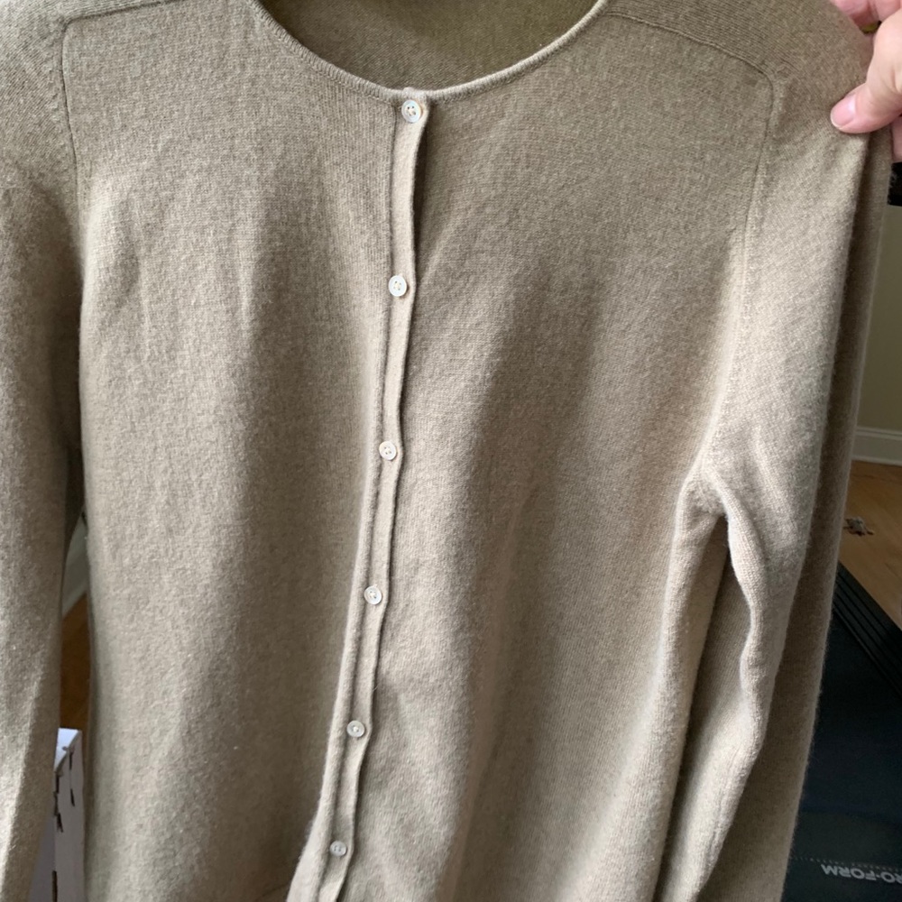 Cashmere cardigan